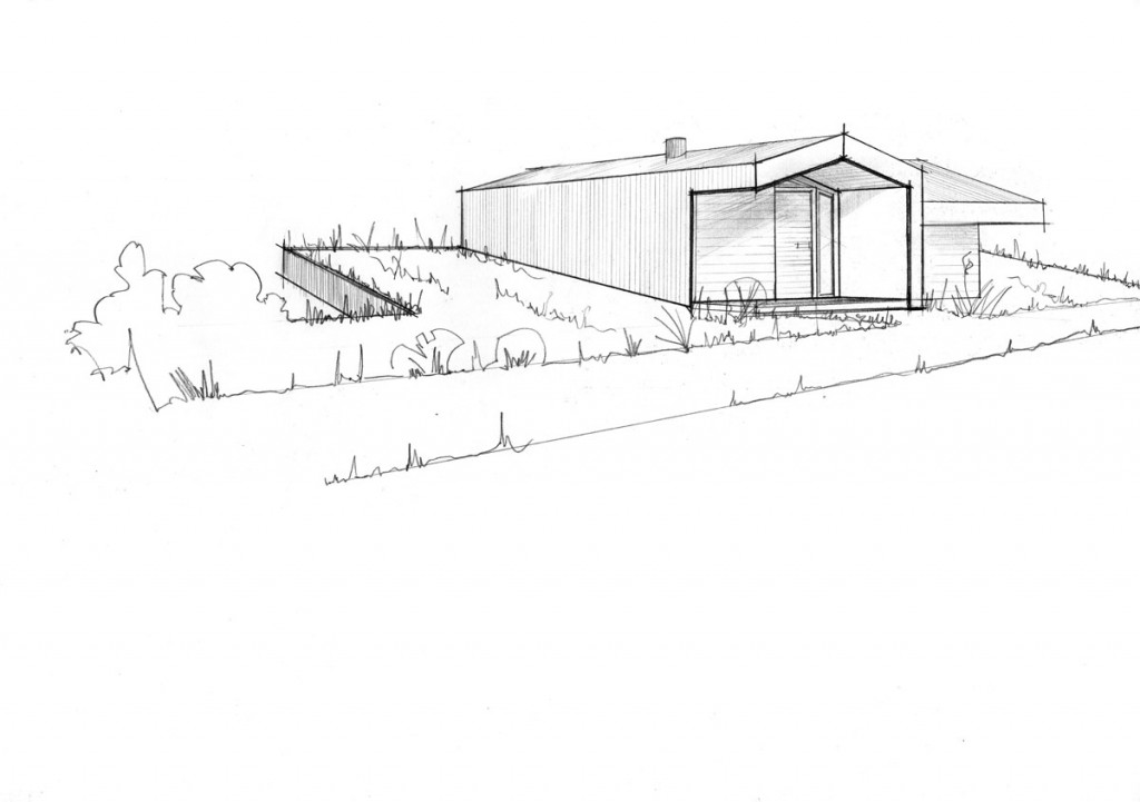 Perspective sur l'entrée