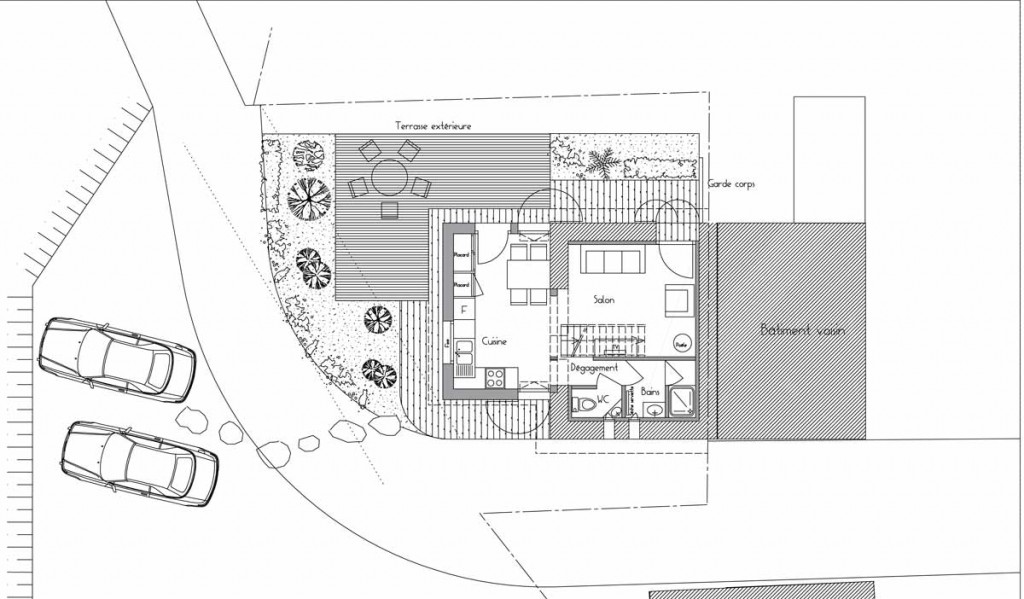 Plan du rez-de-chaussée